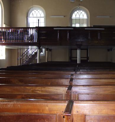 Interior, Falmouth Church, Jamaica